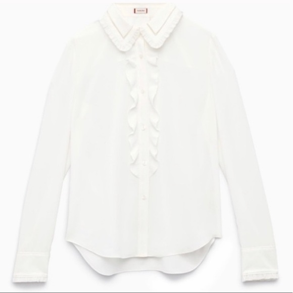 Aritzia Tops - Sunday Best Ruffle blouse
